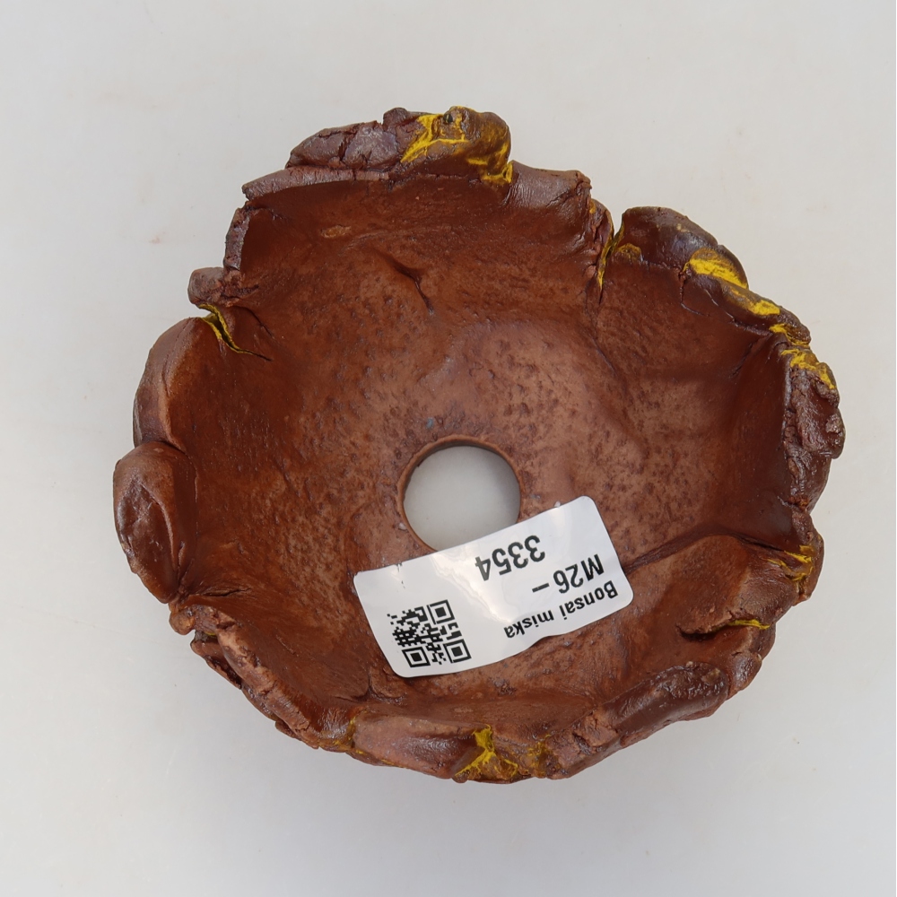 Keramická Skořápka  9,5 x 9 x 6 cm , barva žlutá