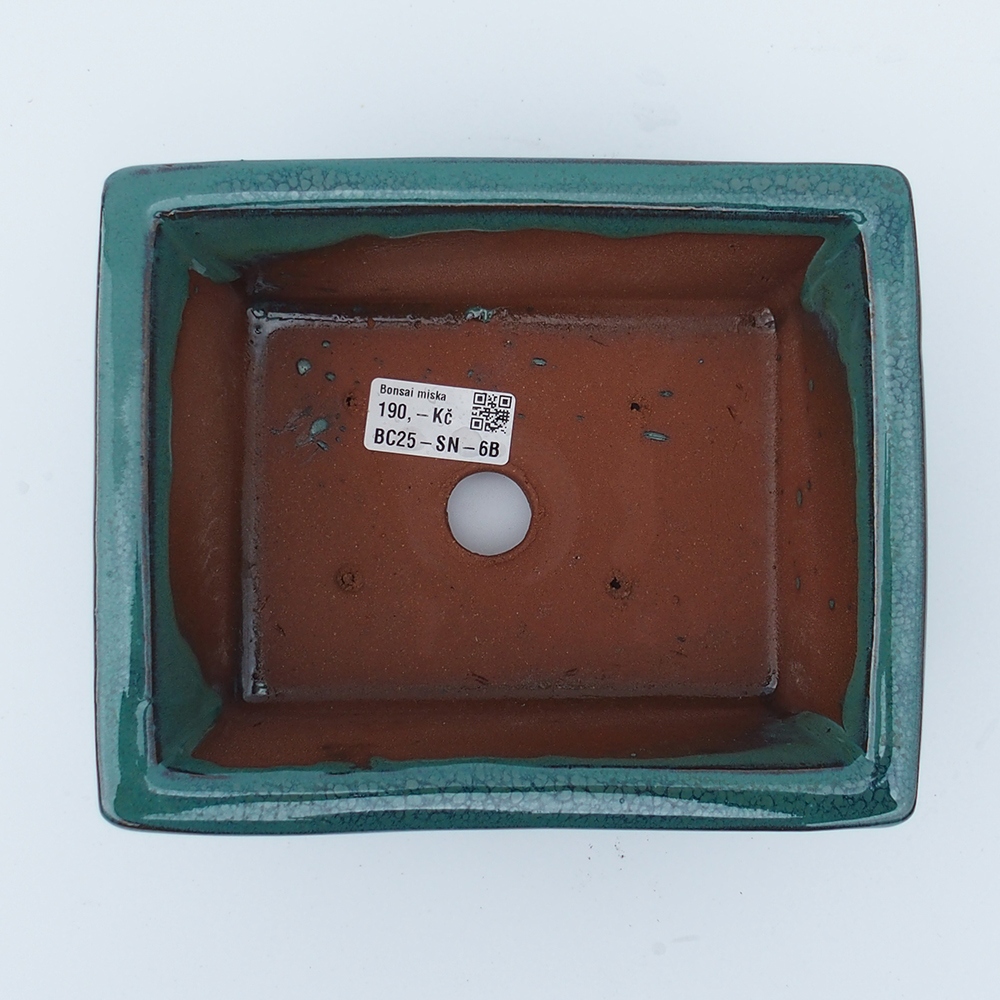 Miska 20 x 16,5 x 8 cm barva zelená