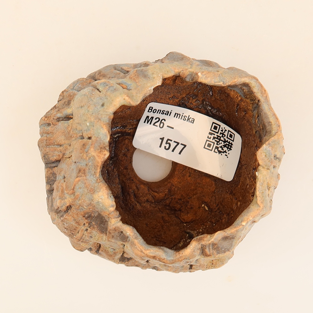 Keramická Skořápka  5,5 x 5 x 6 cm , barva modrá