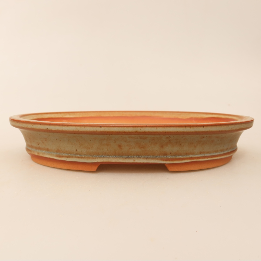 Keramická Miska  21 x 14,5 x 3,5 cm , barva béžová
