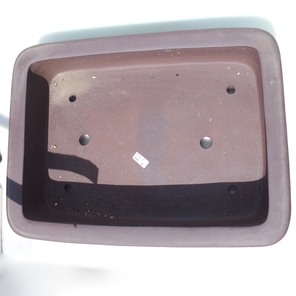 Bonsai miska 65 x 48 x 16 cm -  barva hnědá