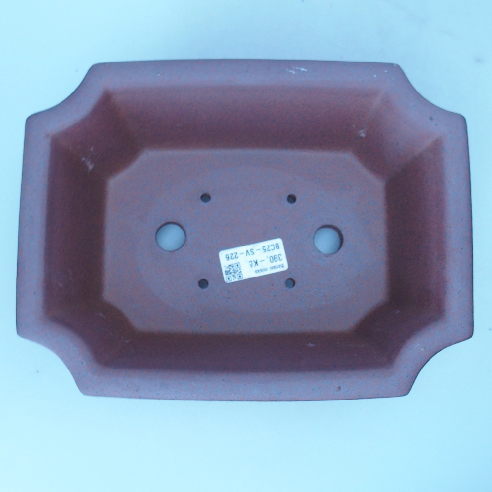 Miska 25 x 19 x 8,5 cm barva hnědá
