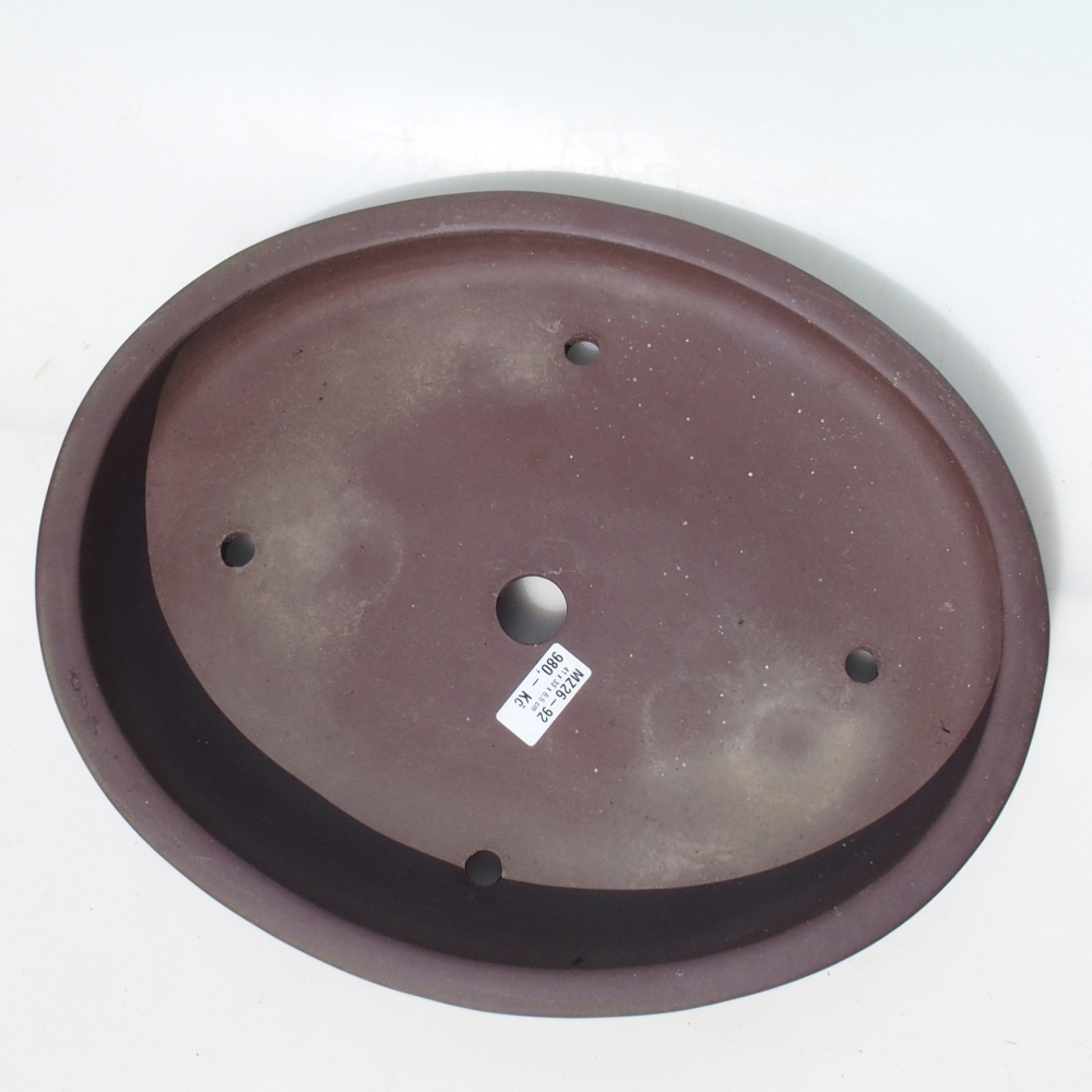 Bonsai miska 41 x 33 x 6,5 cm -  barva hnědá