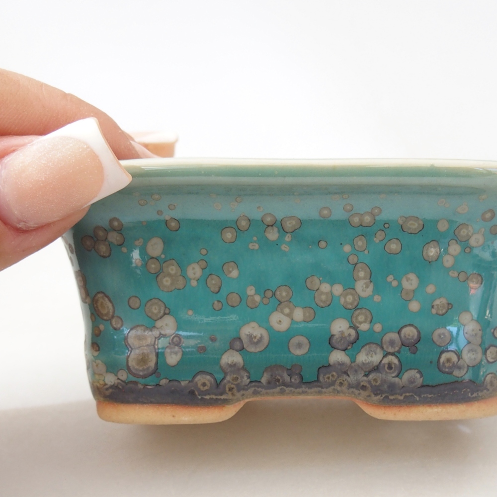 Miska 10 x 7,5 x 4 cm barva modrá