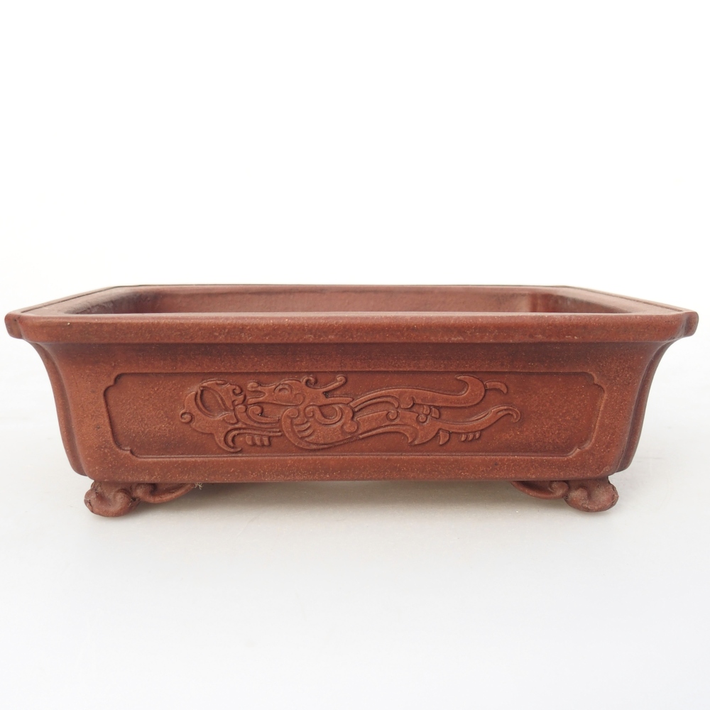 Miska 17,5 x 13,5 x 5,5 cm barva hnědá