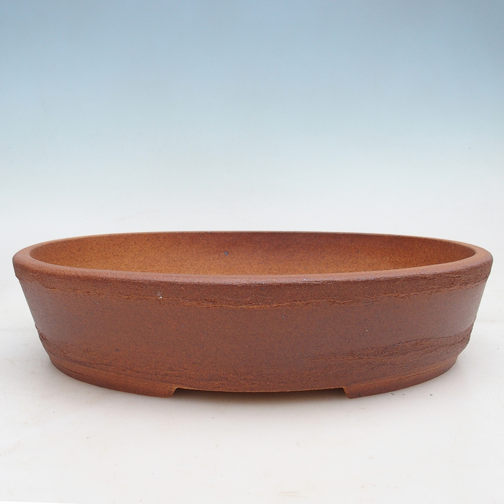 Bonsai miska 33 x 26 x 7,5 cm , barva hnědá