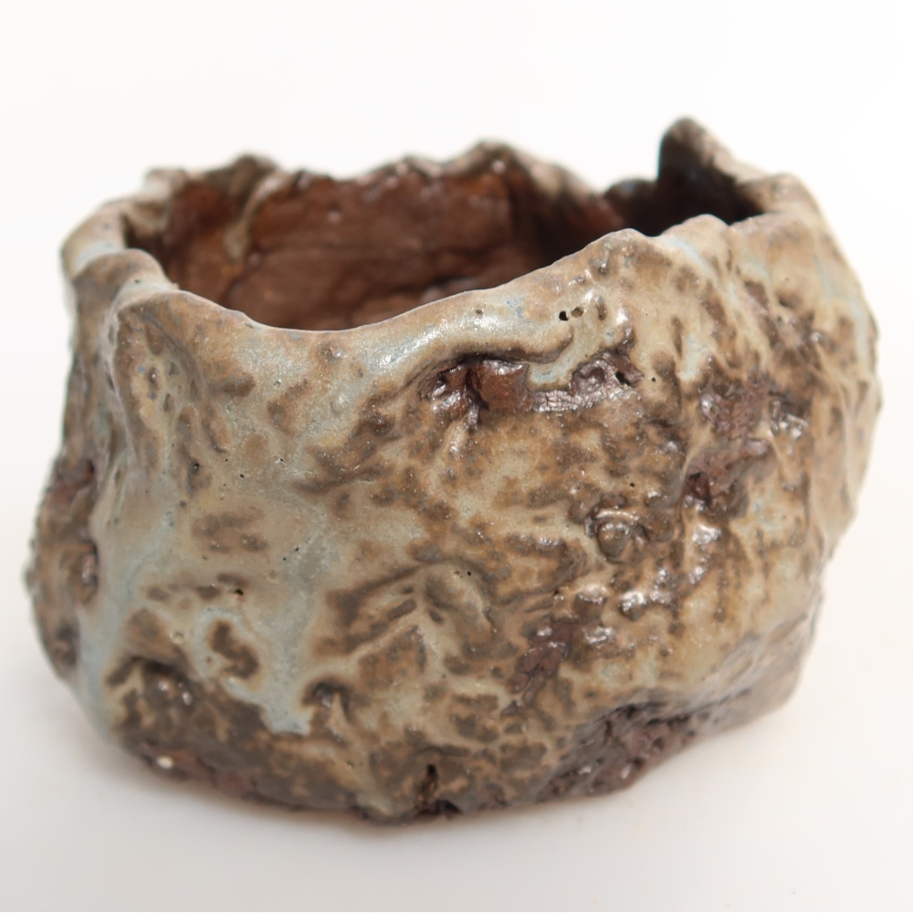 Keramická Skořápka  7,5 x 7 x 5 cm , barva zelená