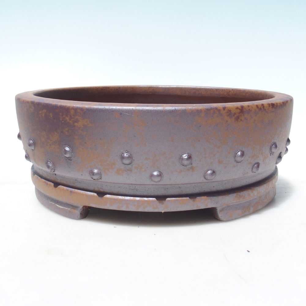 Miska 25 x 25 x 9 cm barva hnědá 