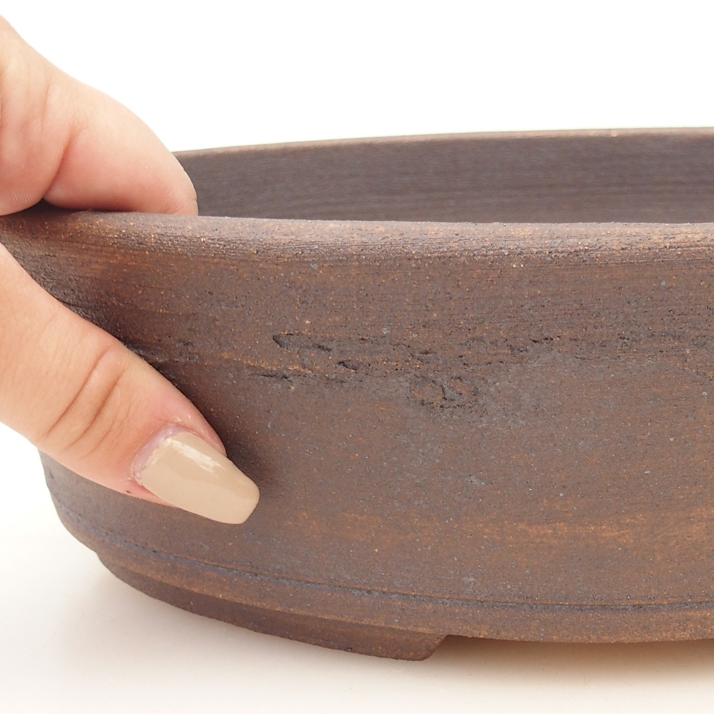 Bonsai miska 26 x 19,5 x 7,5 cm , barva hnědá