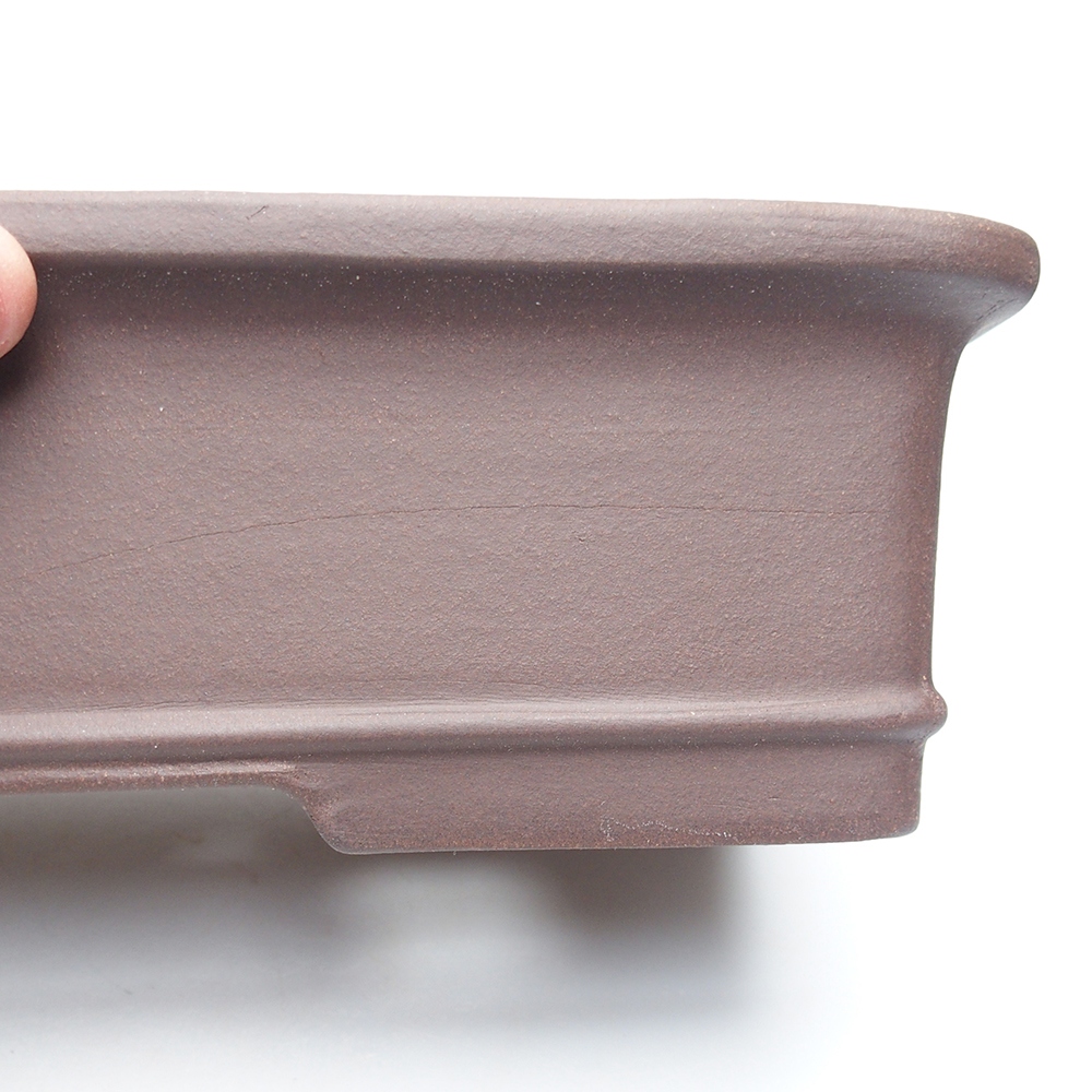 Miska 35 x 17 x 8,5 cm barva hnědá