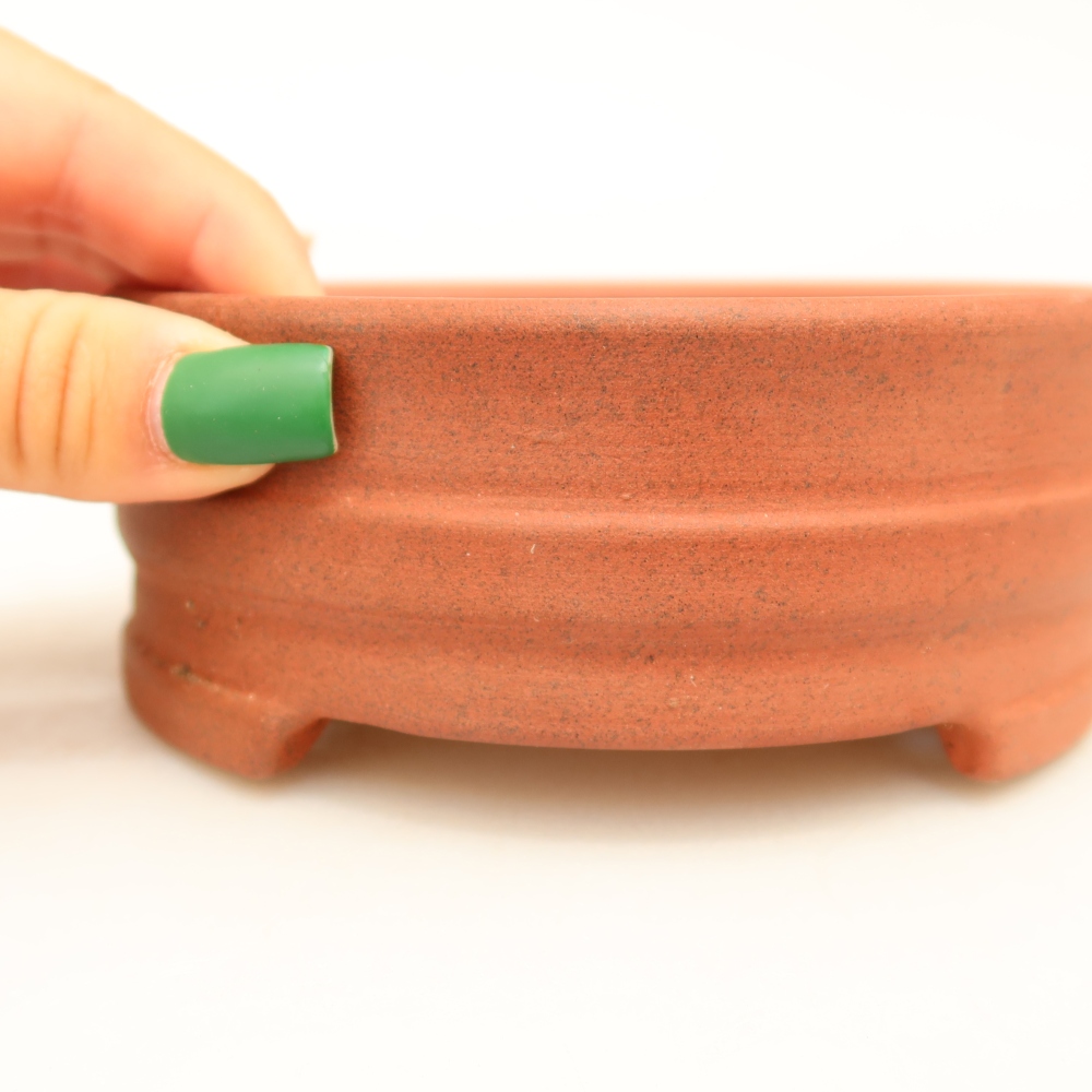 Keramická Miska  13 x 13 x 5 cm , barva cihlová