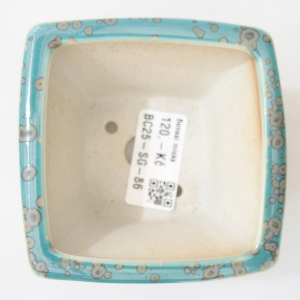 Miska 8,5 x 8,5 x 6 cm barva modrá