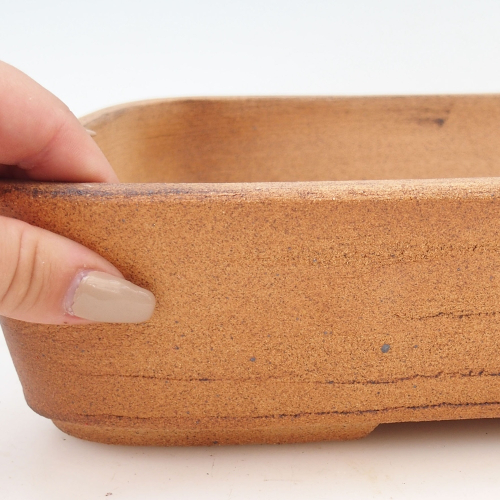 Bonsai miska 30 x 24 x 7 cm , barva hnědá