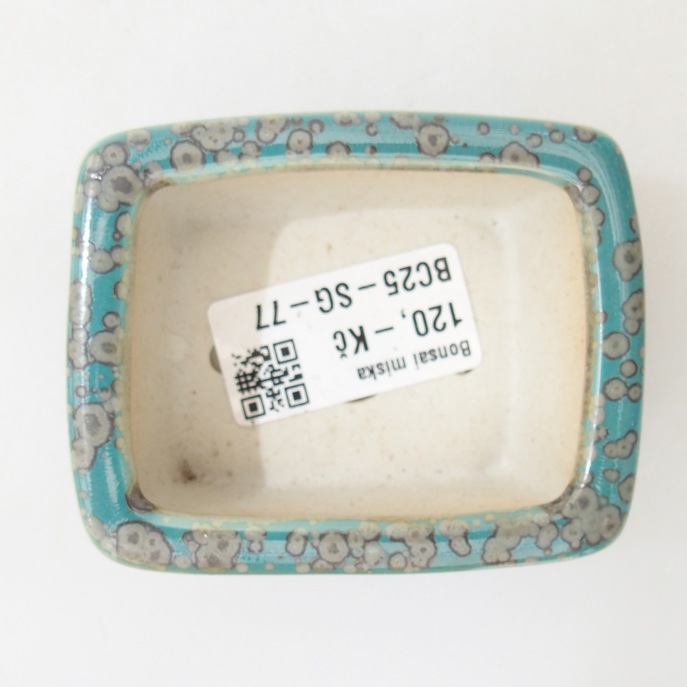 Miska 8 x 6 x 3,5 cm barva modrá