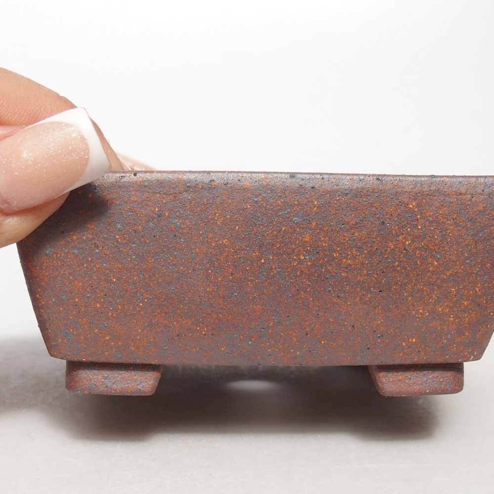 Miska 9 x 9 x 3,5 cm barva hnědá