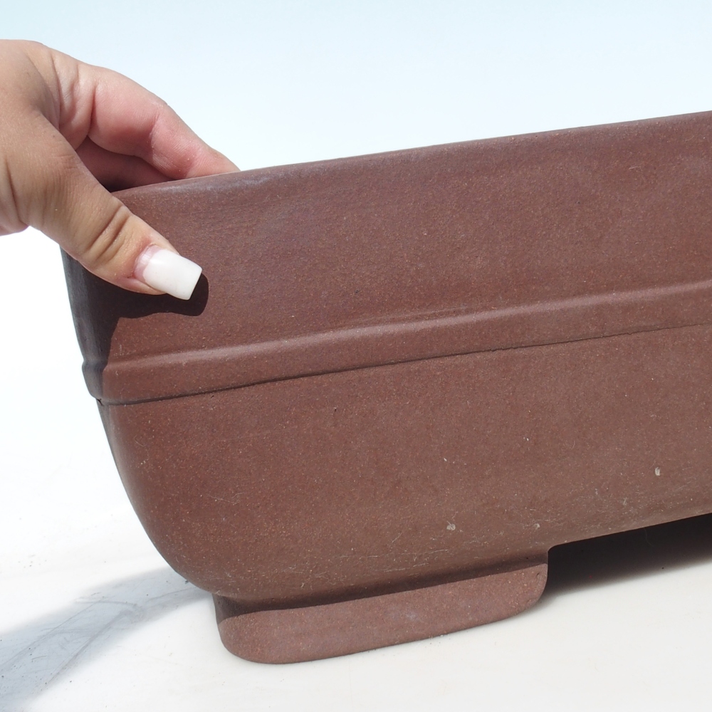 Bonsai miska 45 x 33 x 15,5 cm -  barva hnědá