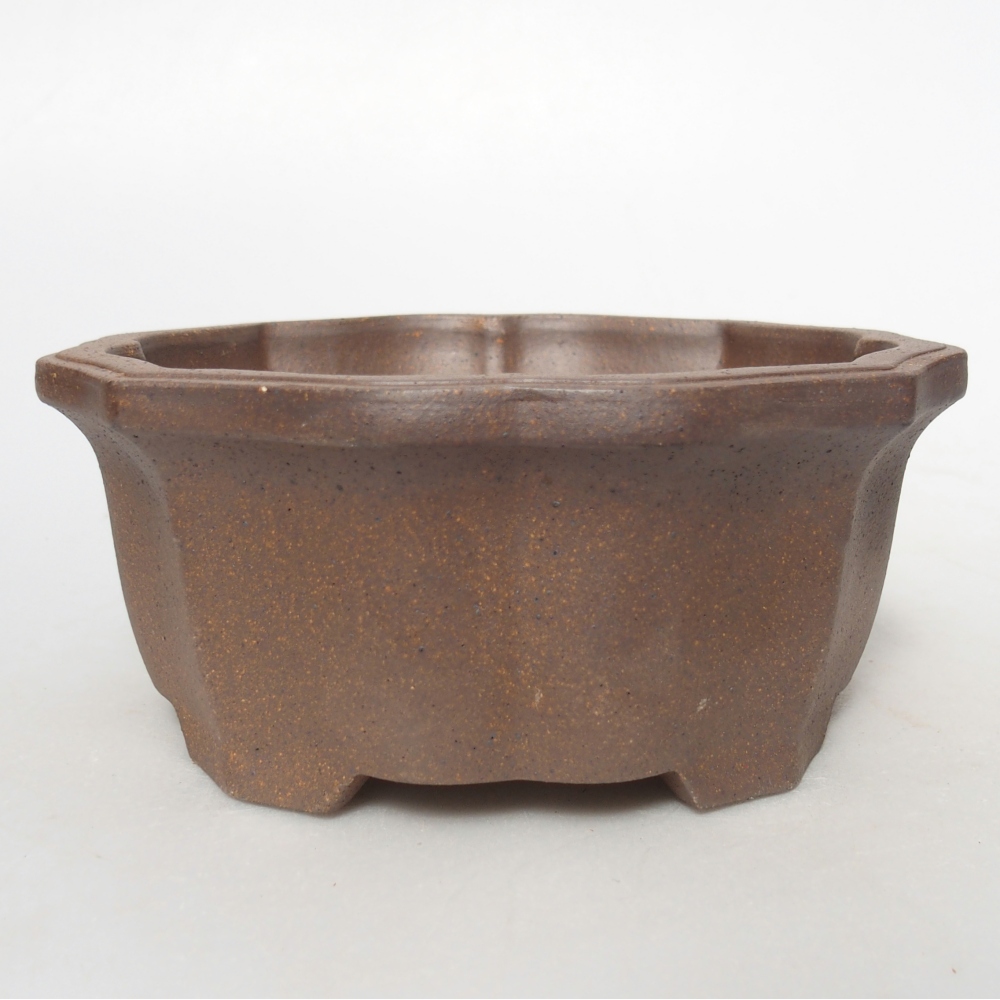 Miska 15 x 15 x 6,5 cm barva hnědá