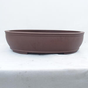 Bonsai miska 48 x 38 x 11 cm, barva hnědá