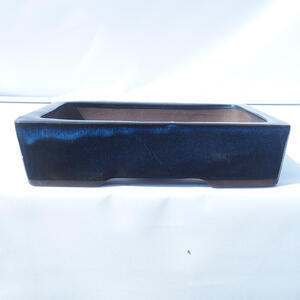 Bonsai miska 28 x 20 x 7,5 cm barva modrá