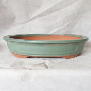 Bonsai miska 51 x 41 x 11 cm, barva zelená