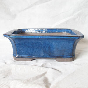 Bonsai miska 28 x 23 x 10 cm, barva modrá