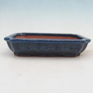Bonsai miska 22 x 16,5 x 4 cm, barva modrá