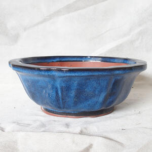 Bonsai miska 29 x 29 x 10 cm, barva modrá