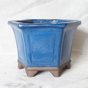 Bonsai miska 25 x 23 x 17 cm, barva modrá
