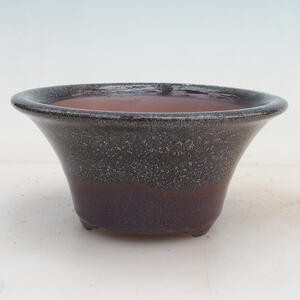 Bonsai miska 15 x 15 x 7 cm, barva vínovošedá