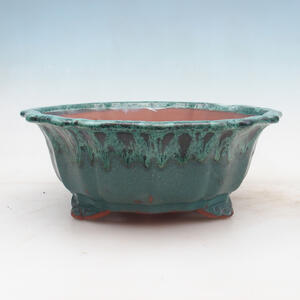 Bonsai miska 29 x 29 x 11 cm, barva zelená