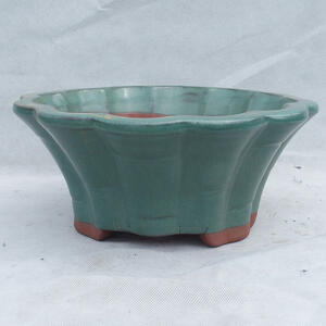 Bonsai miska 29 x 29 x 13 cm, barva zelená