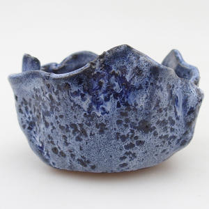 Keramická Skořápka 7 x 7 x 5,5 cm, barva modrá