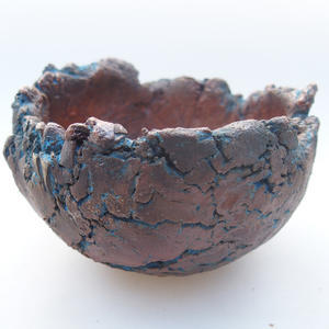 Keramická Skořápka 7 x 7 x 5 cm, barva modrá