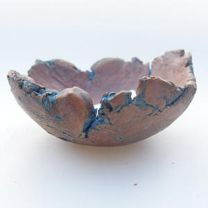 Keramická Skořápka 7,5 x 7,5 x 3,5 cm, barva modrá