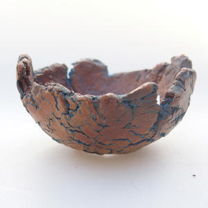 Keramická Skořápka 6 x 6 x 4 cm, barva modrá