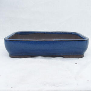Bonsai miska 30 x 21 x 7 cm, barva modrá