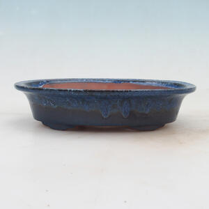 Bonsai miska 21 x 14 x 5 cm, barva modrá