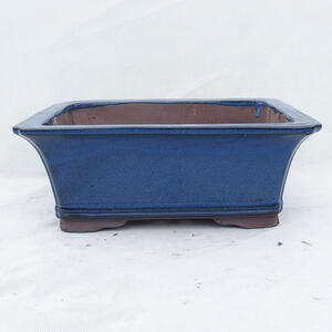 Bonsai miska 33 x 23 x 12 cm, barva modrá