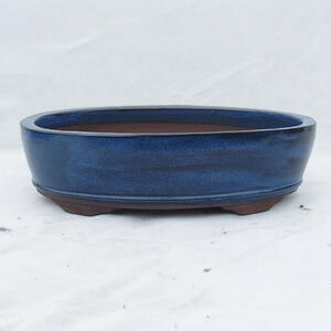 Bonsai miska 35 x 24 x 9 cm, barva modrá