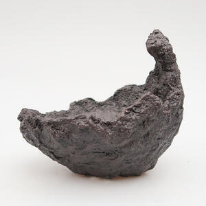 Keramická Skořápka  14 x 13 x 13 cm , barva černá