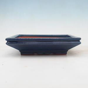 Bonsai miska 22 x 17 x 5,5 cm, barva modrá