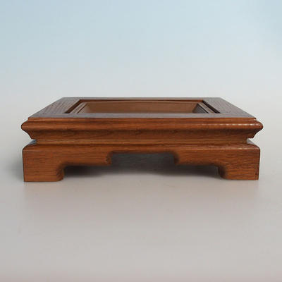 Dřevěný stolek pod bonsaje  21,5 x 18 x 6 cm - 1