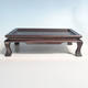 Dřevěný stolek pod bonsaje  hnědý 50 x 35 x 12 cm - 1/3