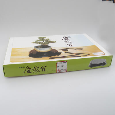 Sada Japan bonsai nářadí otočný stolek, Nůžky a pinzeta - 1