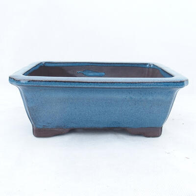 Bonsai miska 23 x 17 x 8,5 cm, barva modrá - 1