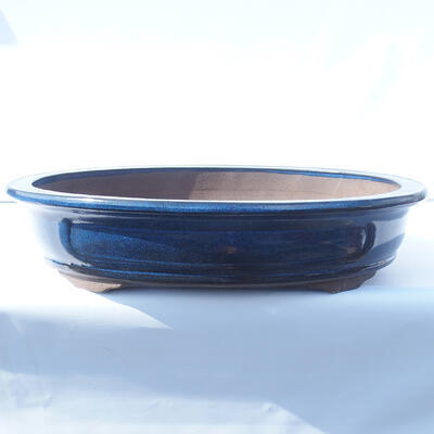 Bonsai miska 52 x 41 x 11,5 cm barva modrá - 1
