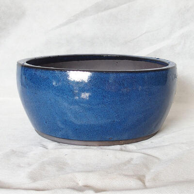 Bonsai miska 31 x 31 x 14 cm, barva modrá - 1