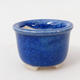 Mini bonsai miska 4 x 4 x 3 cm, barva modrá - 1/3