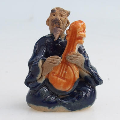 Keramická figurka - mudrc s kytarou - 1