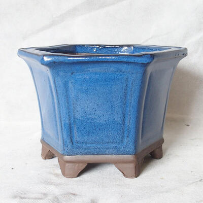 Bonsai miska 25 x 23 x 17 cm, barva modrá - 1
